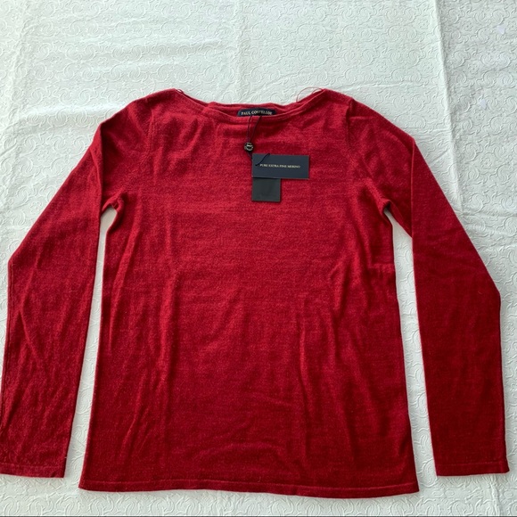 🇬🇧 /Paul Costelloe/ Extra Fine Merino Wool Sweater (M) - Picture 7 of 10